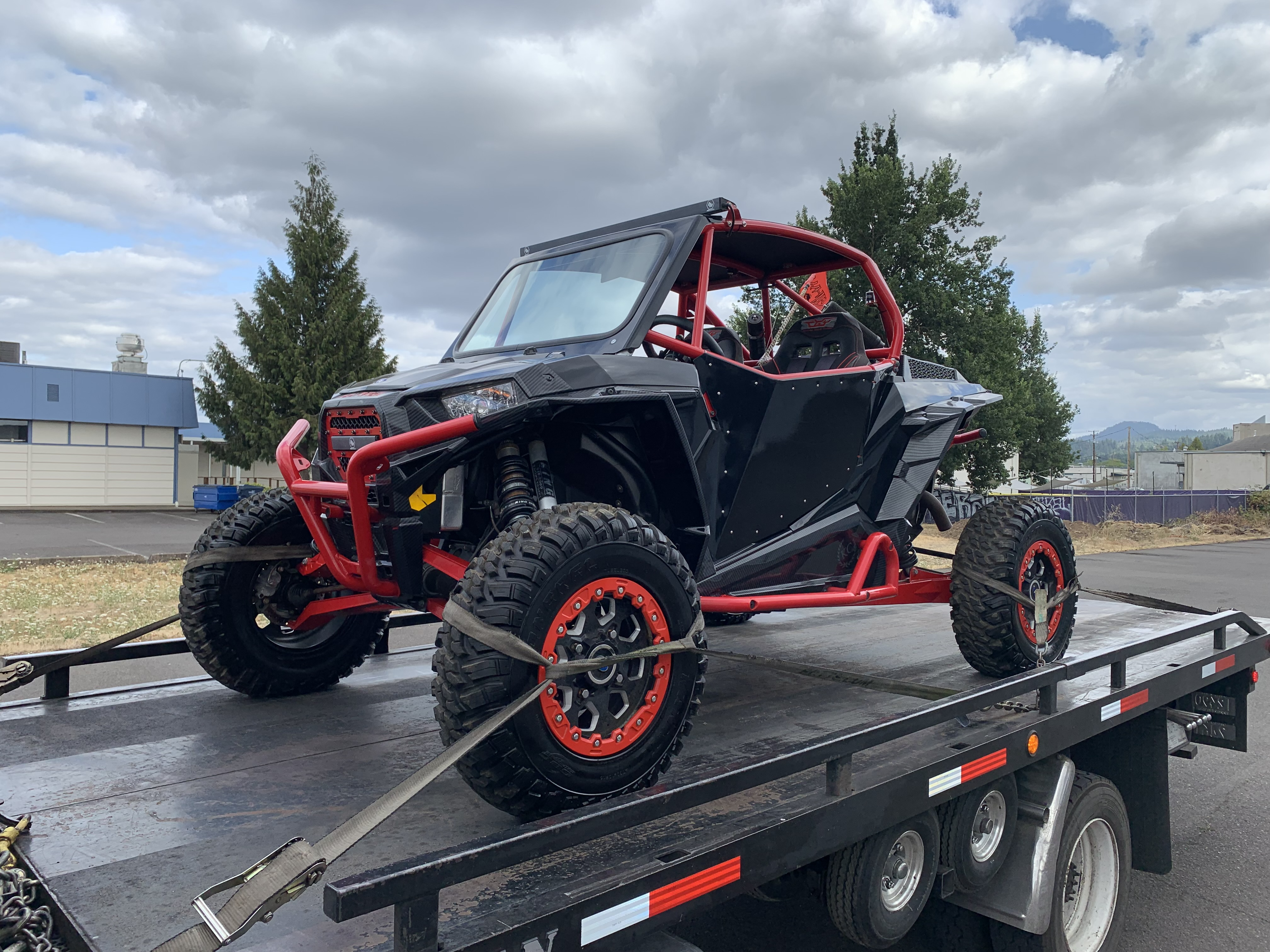 towing with car
