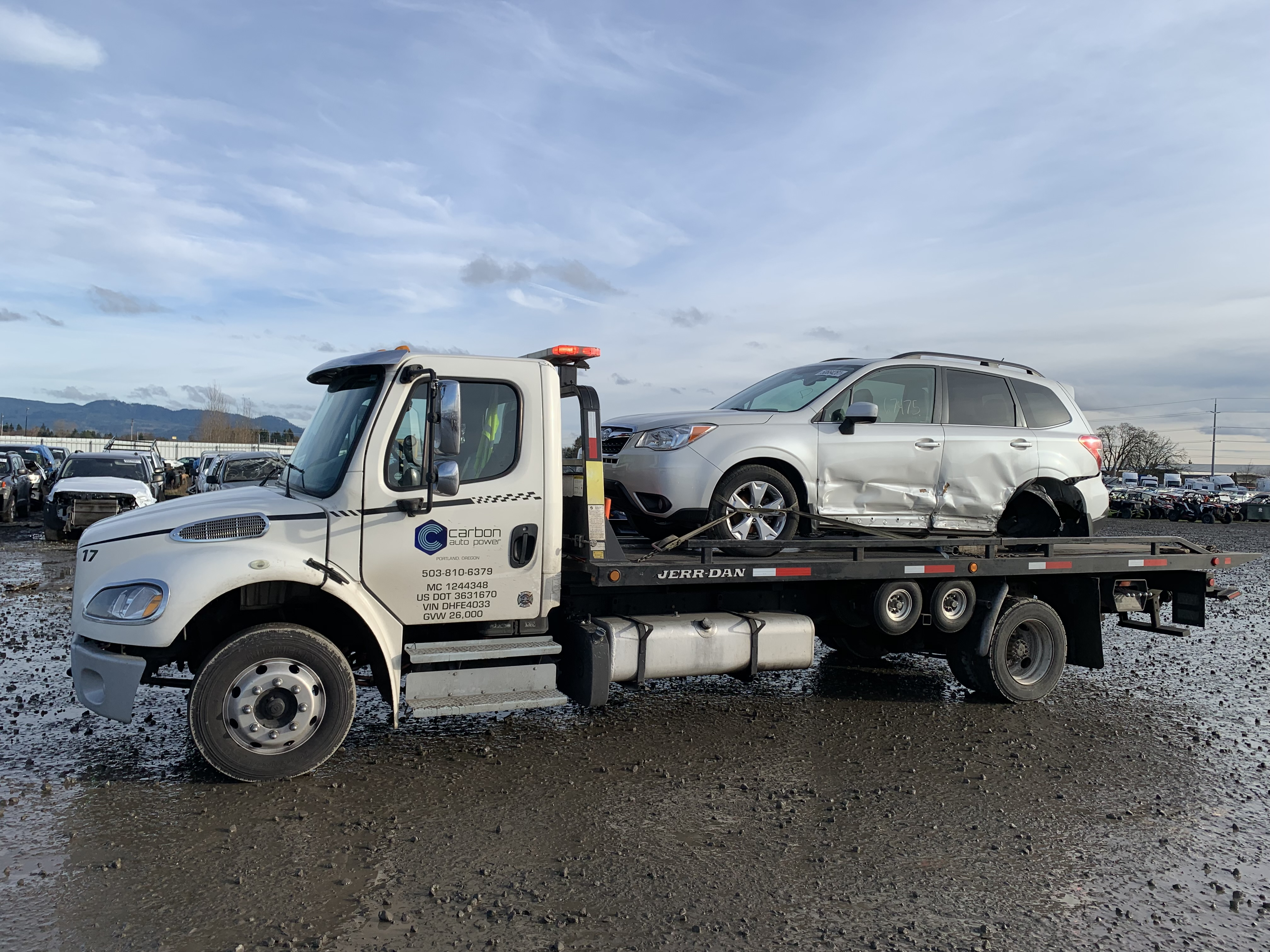 towing with car