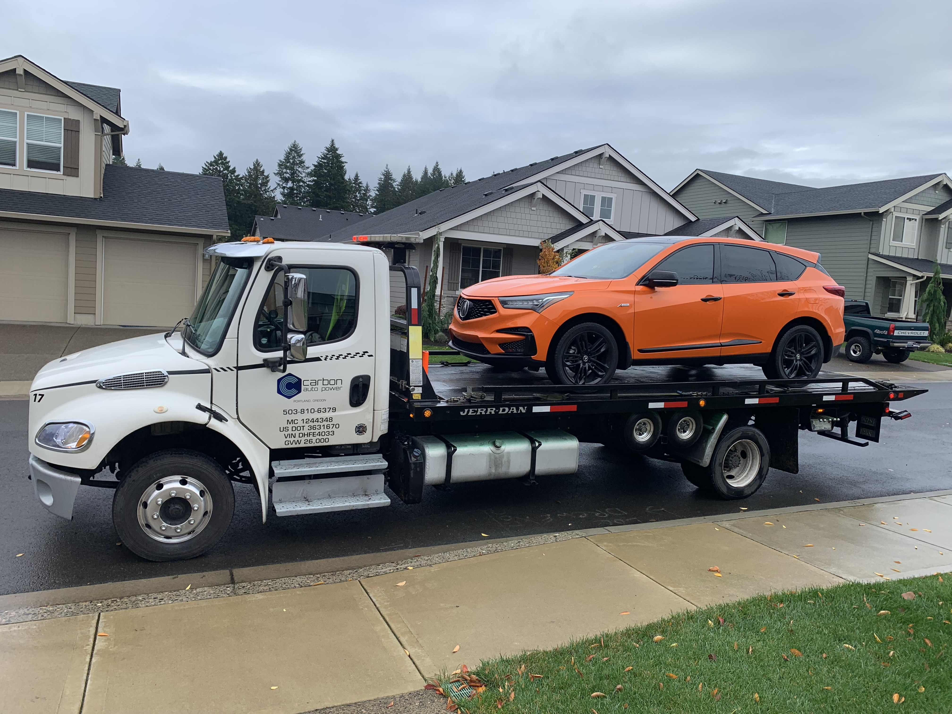 towing with car