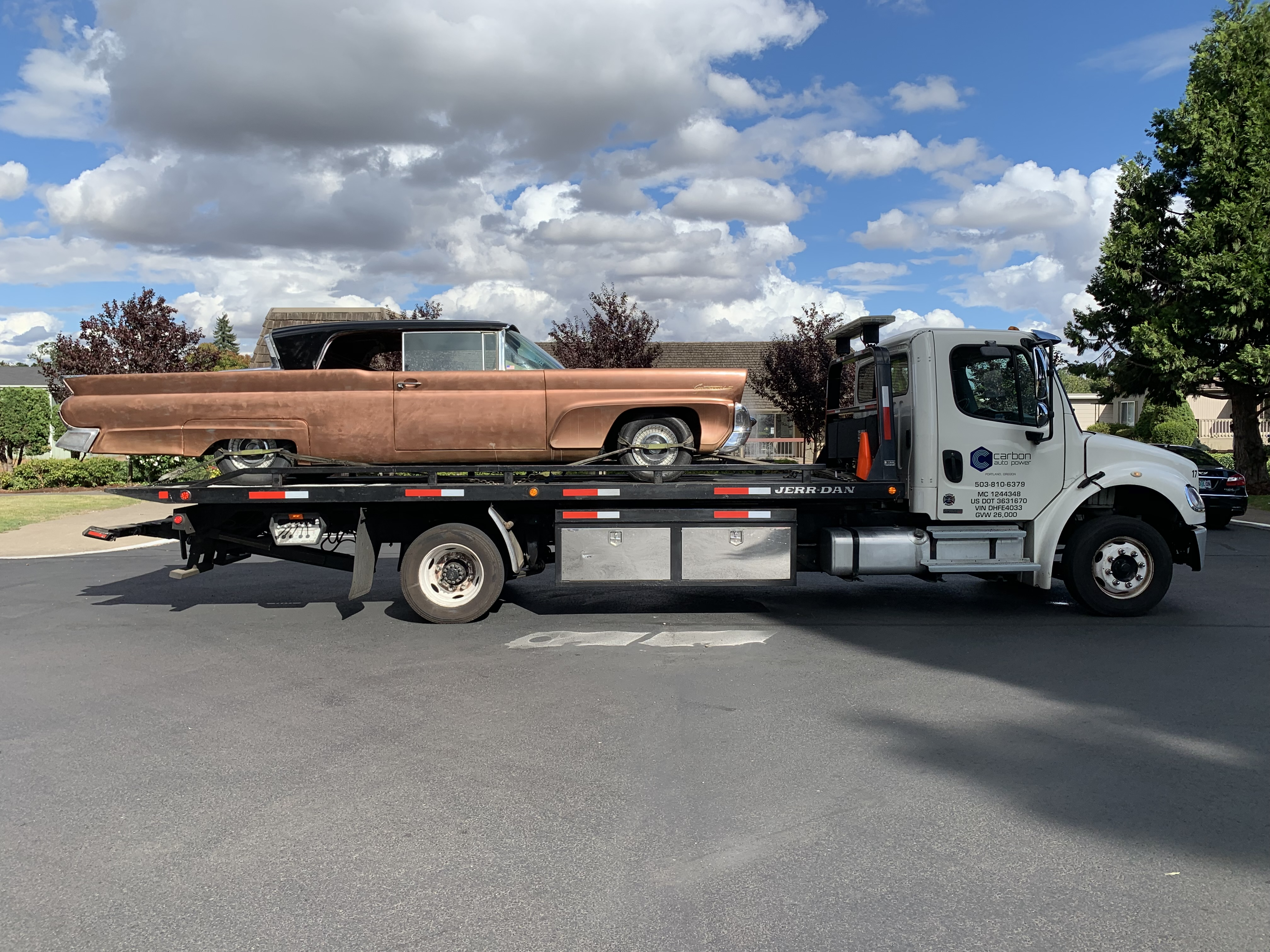 towing with car